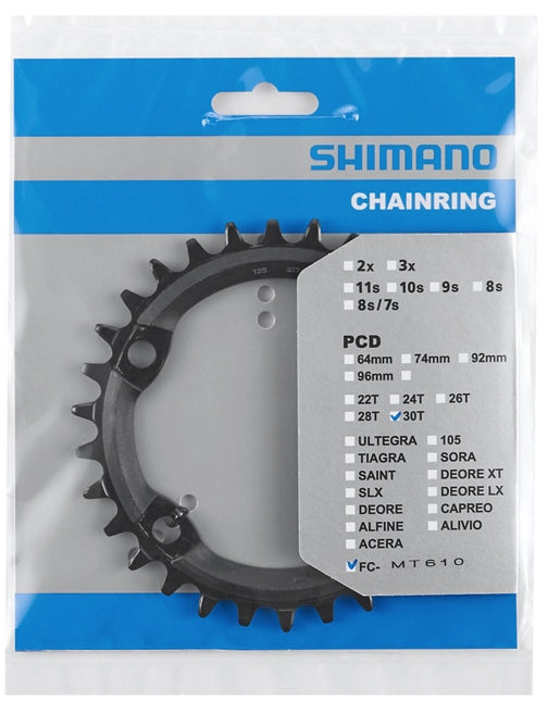 Shimano FC-MT610 plateau 12 vitesses noir