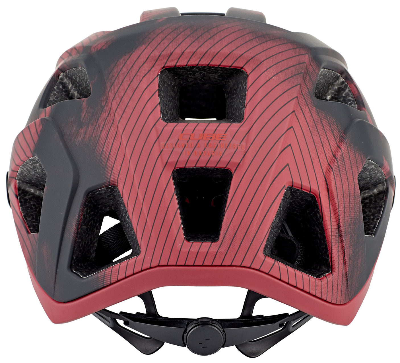 CUBE BADGER casque VTT rouge