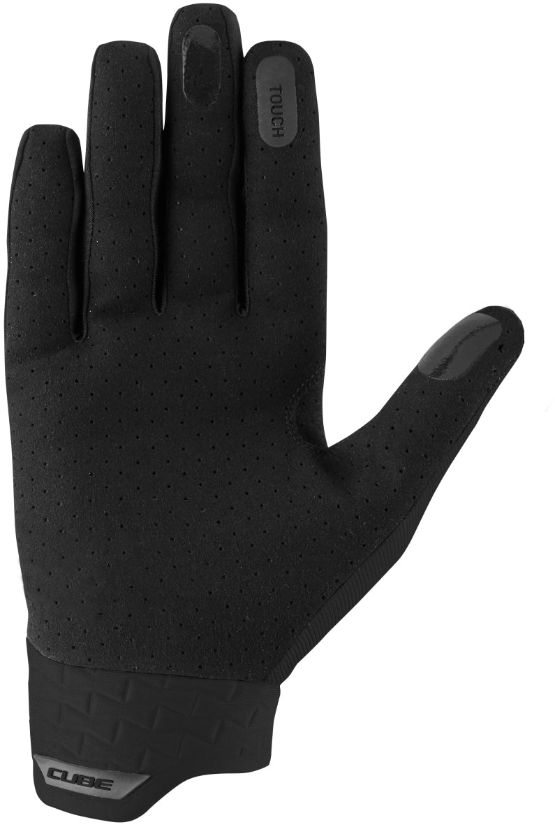 Gants CUBE Performance à doigts longs black