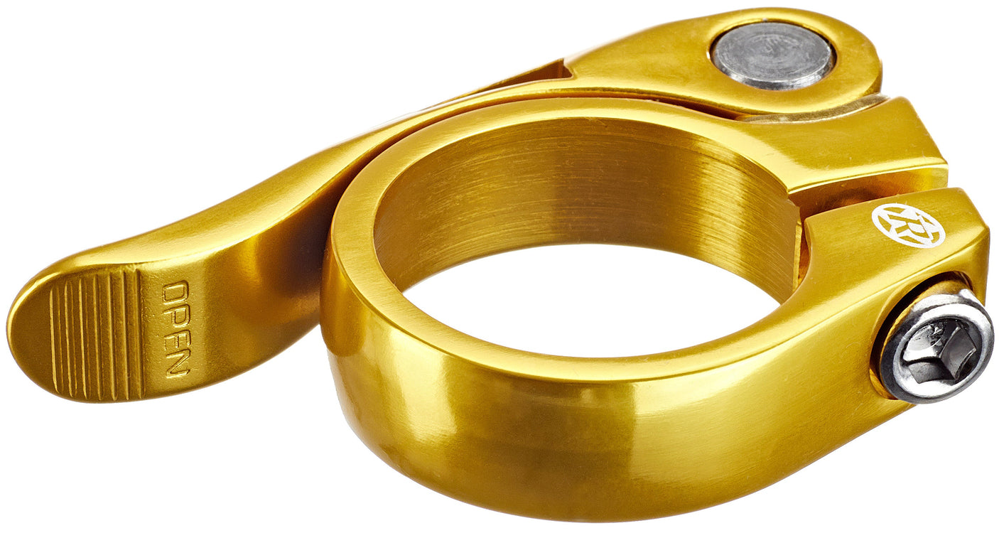 Reverse Collier de selle Long Life Ø34,9mm or