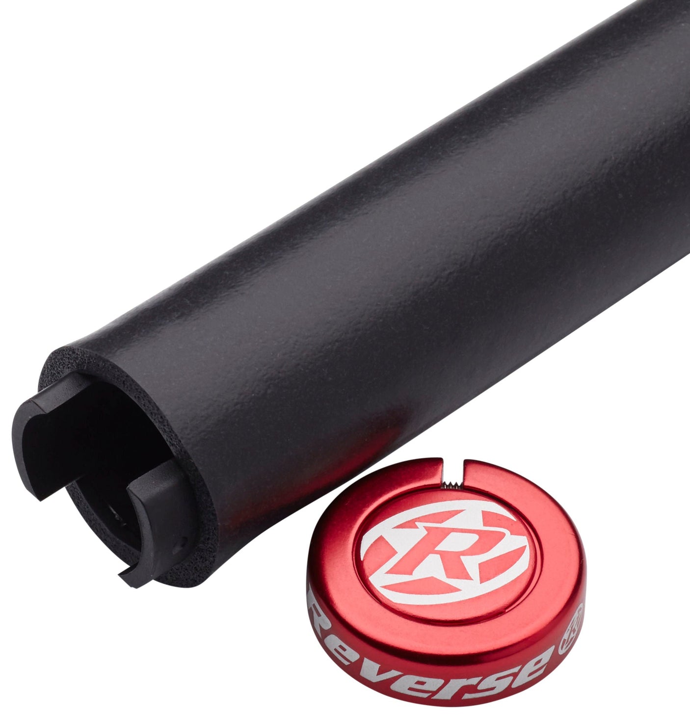 Reverse Seismic Ergo poignées 145mm noir/rouge