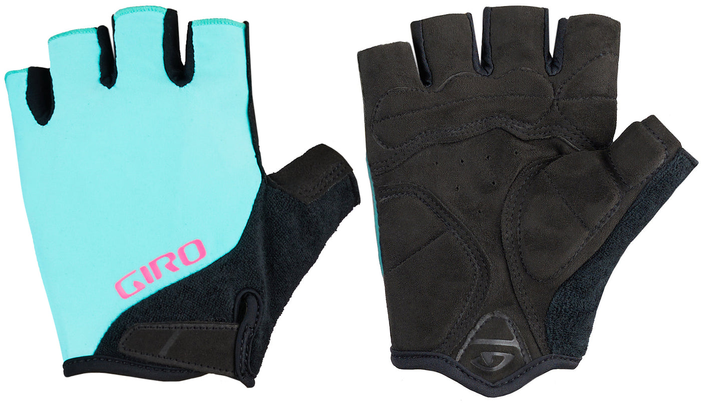 Gants Giro Jag'ette screaming teal/neon pink