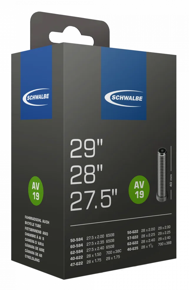 Schwalbe No.19 Chambre à air 27,5" 28" 29"