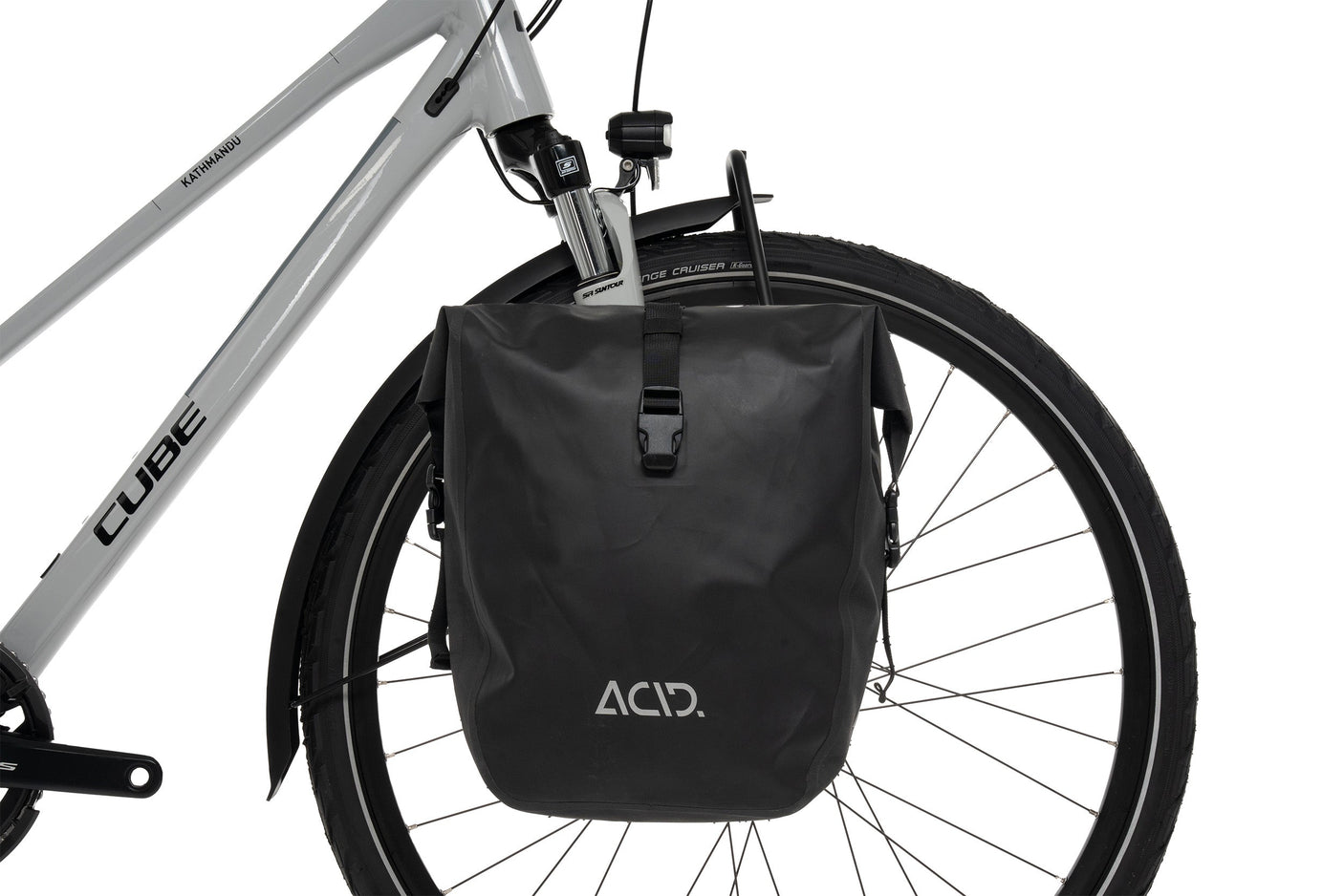 Porte-bagages ACID LOWRIDER Suspension VTT Noir