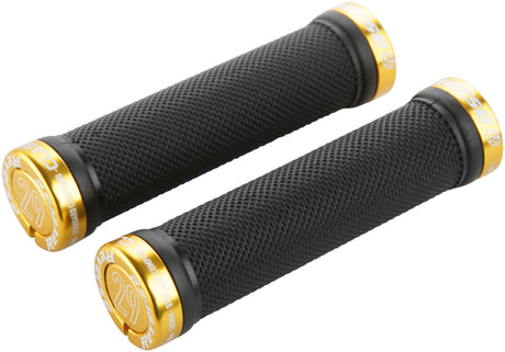 Poignées Reverse Lock-On noir/or