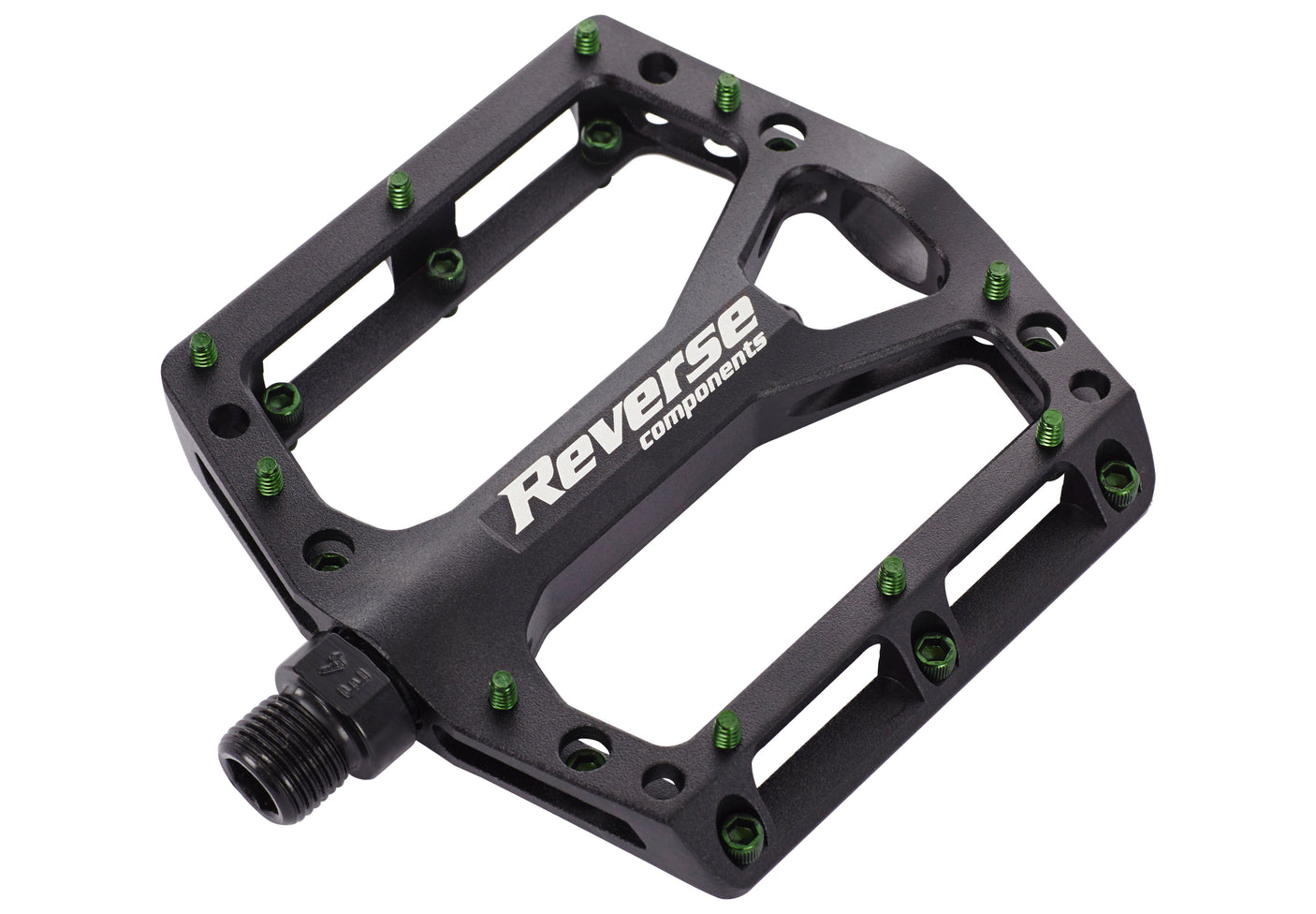 Reverse Black One pédale noir/vert foncé