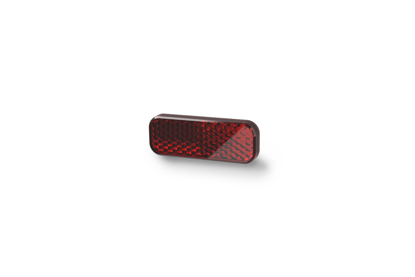 Réflecteur de tige de selle ACID rouge