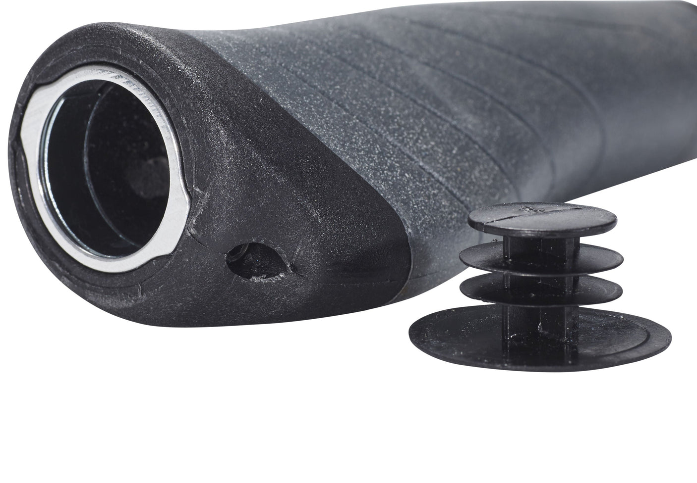 XLC GR-S04 Poignées vissantes ergonomiques noir/gris