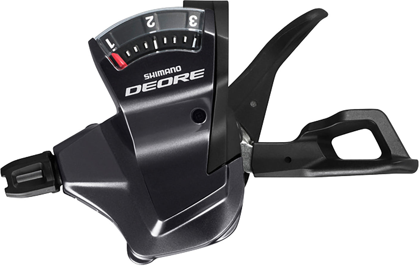 Shimano Deore Trekking SL-T6000 Levier de vitesses 3 vitesses gauche noir