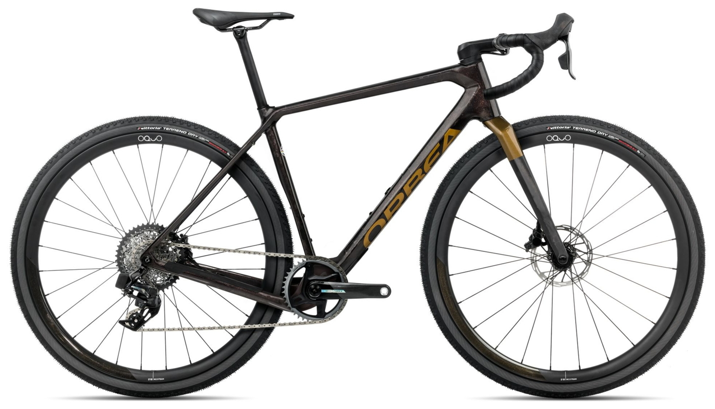 Orbea TERRA M21eTEAM 1X Cosmic Carbon View - Vert Olive Métallique (Brillant)