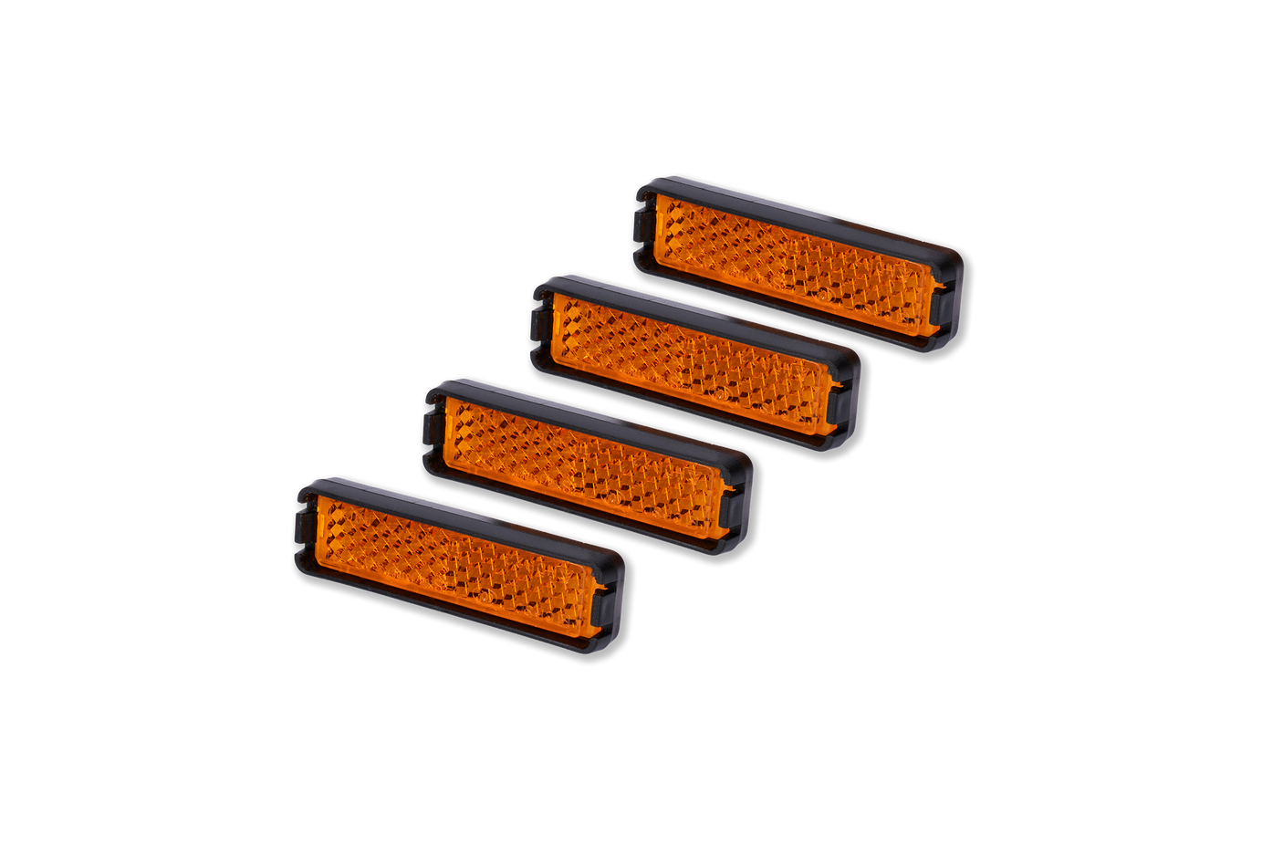 Set de catadioptres de pédales ACID orange