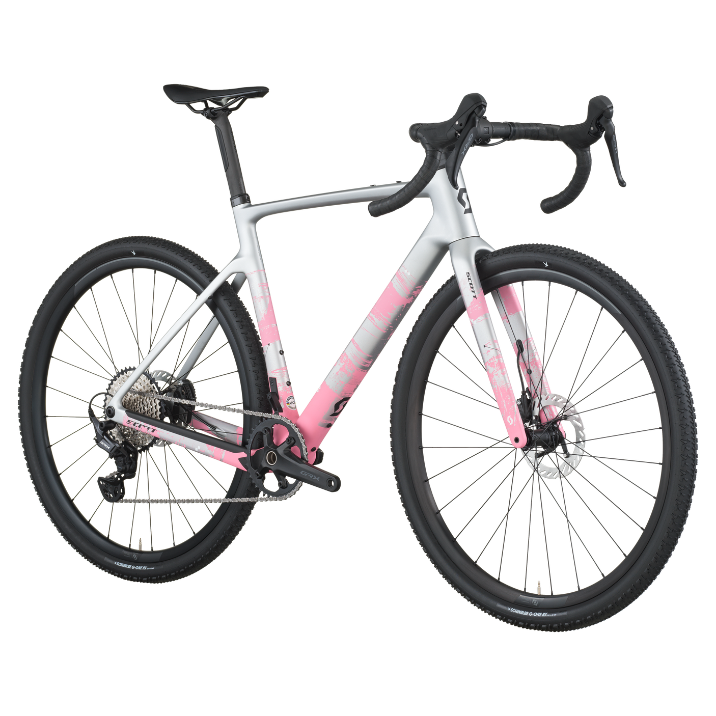 Scott Addict Gravel 30 gris carbone