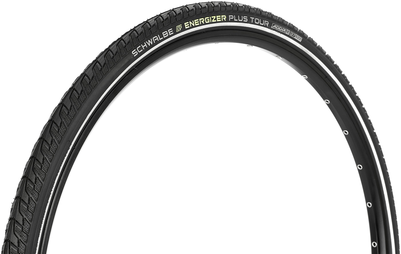 Schwalbe Energizer Plus Tour Performance pneu à tringle rigide 28x1.40" GreenGuard E-50 Addix E Reflex noir