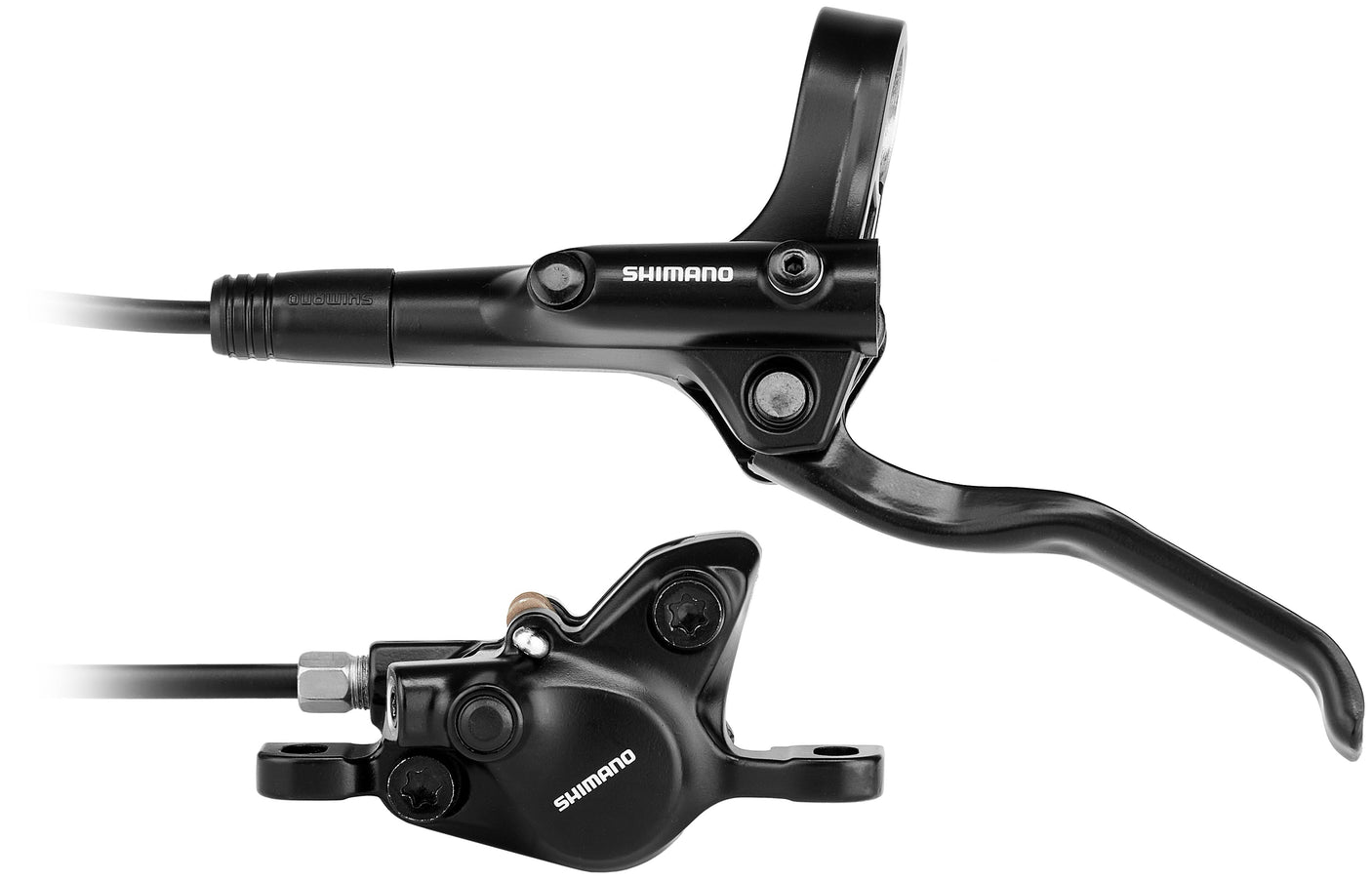 Shimano MT200 frein à disque AV PM B01S résine noir