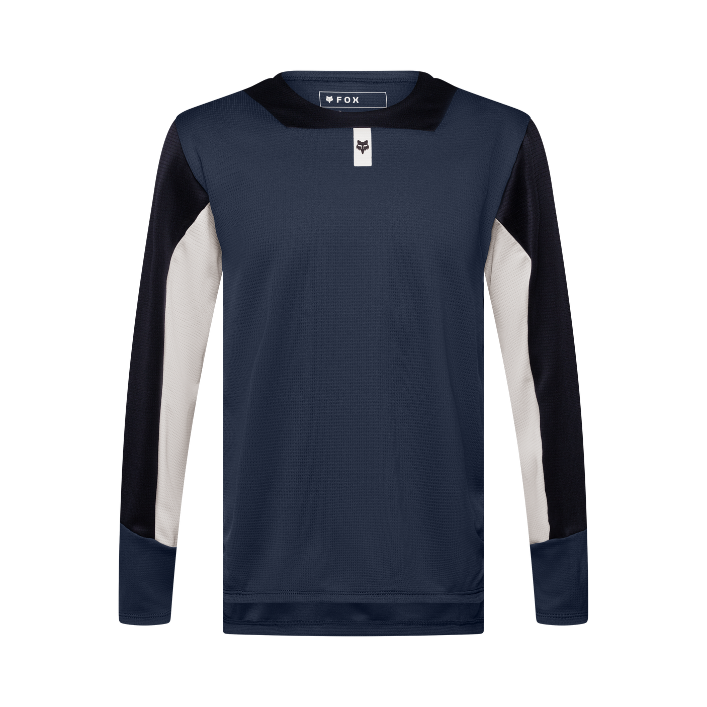 Fox YTH Defend LS Maillot Bleu Galaxie