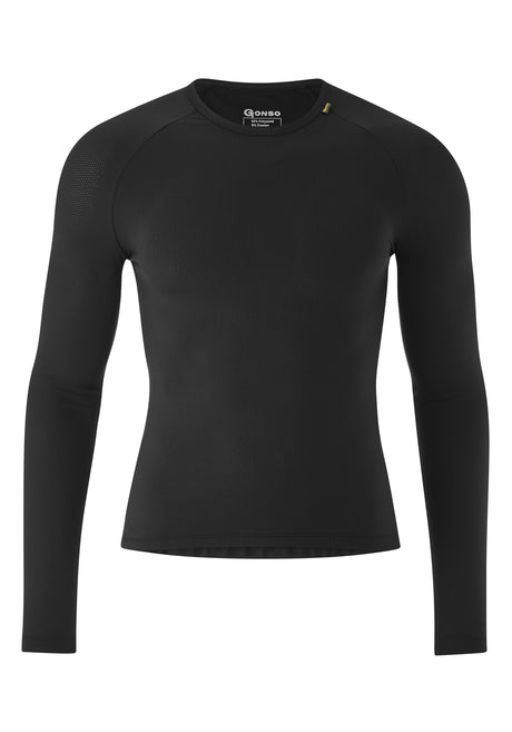 Gonso Base Shirt Manches longues Homme Noir