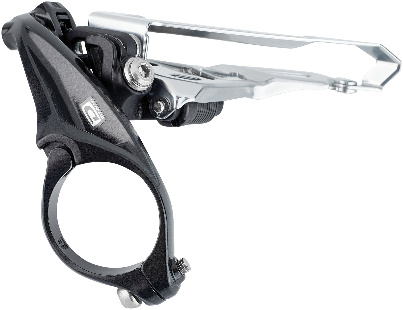 Shimano Deore VTT FD-M6000 dérailleur avant 3x10 vitesses Side Swing collier haut noir/argenté
