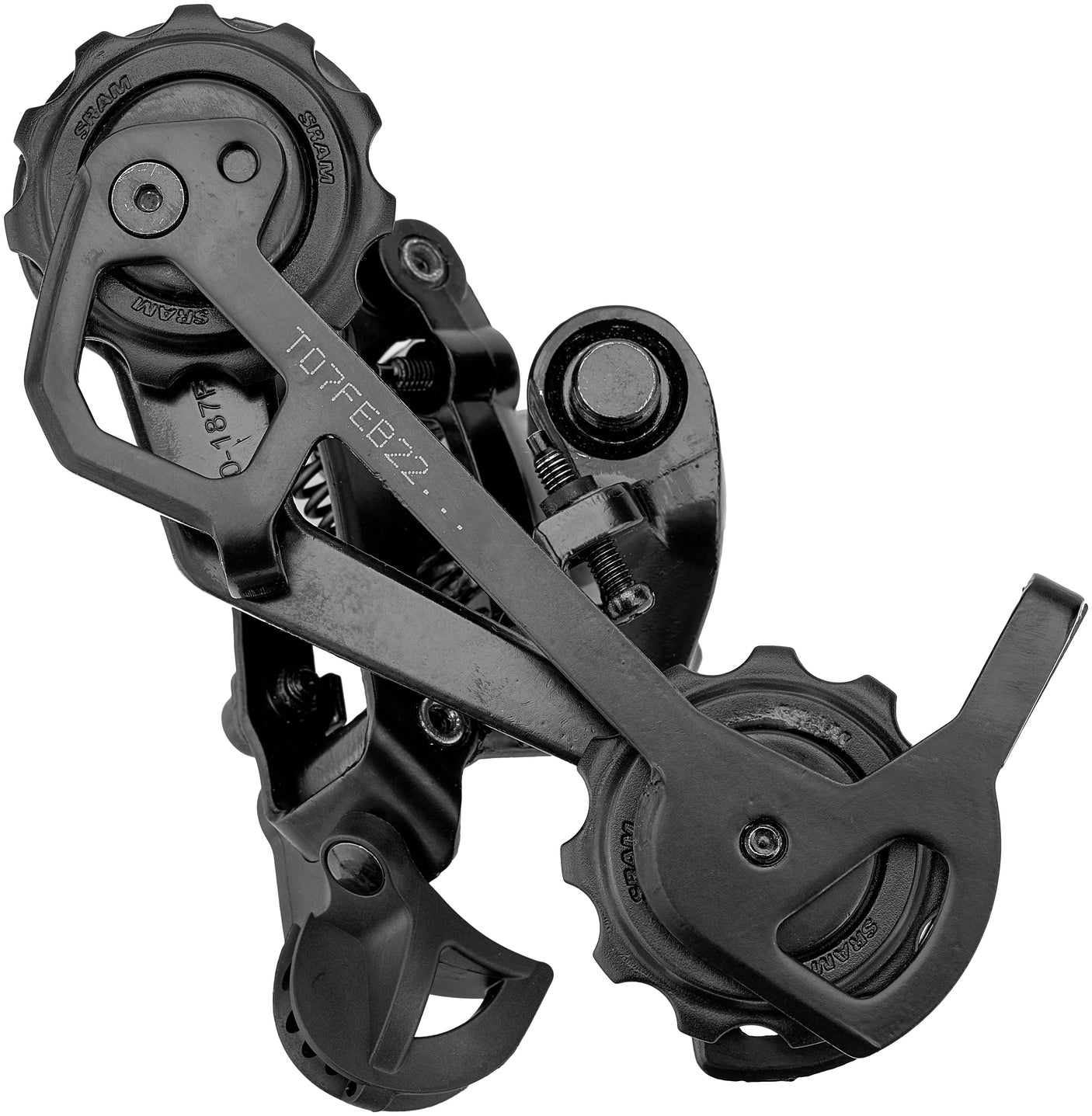 Dérailleur SRAM X4 8 vitesses cage longue noir