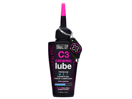 Muc-Off C3 Wet Ceramic Lube Lubrifiant chaîne 50ml