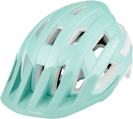 CUBE Casque ROOK argent menthe