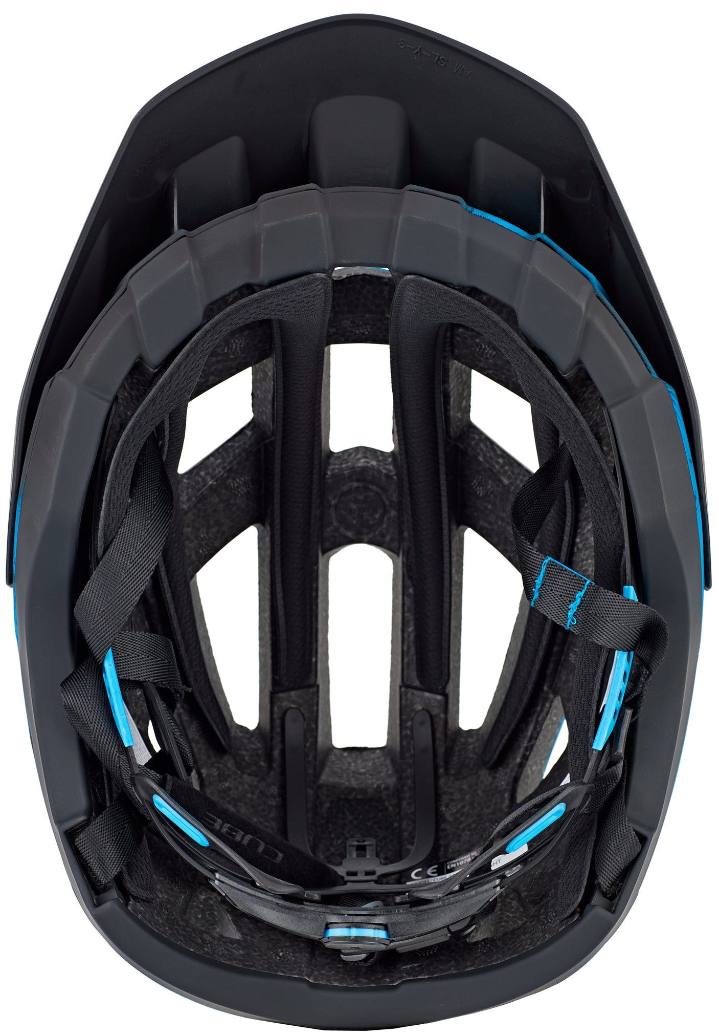 CUBE BADGER casque VTT bleu