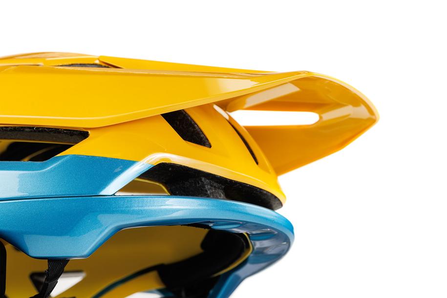 CUBE Casque TROOPER jaune´n´bleu´n´rose