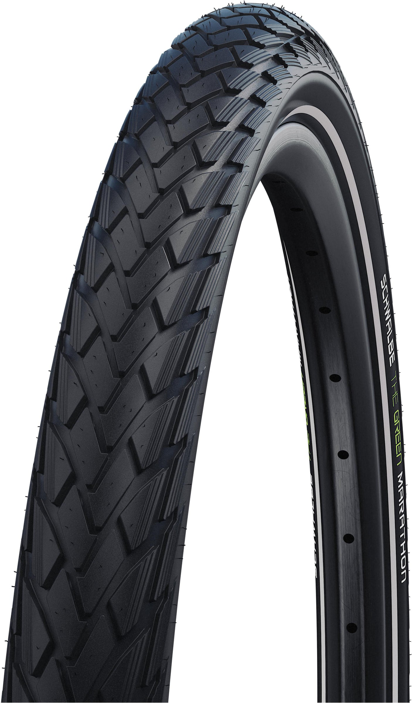 Schwalbe Marathon Performance pneu à tringle rigide 26x1.75" GreenGuard TwinSkin Reflex Addix Eco noir
