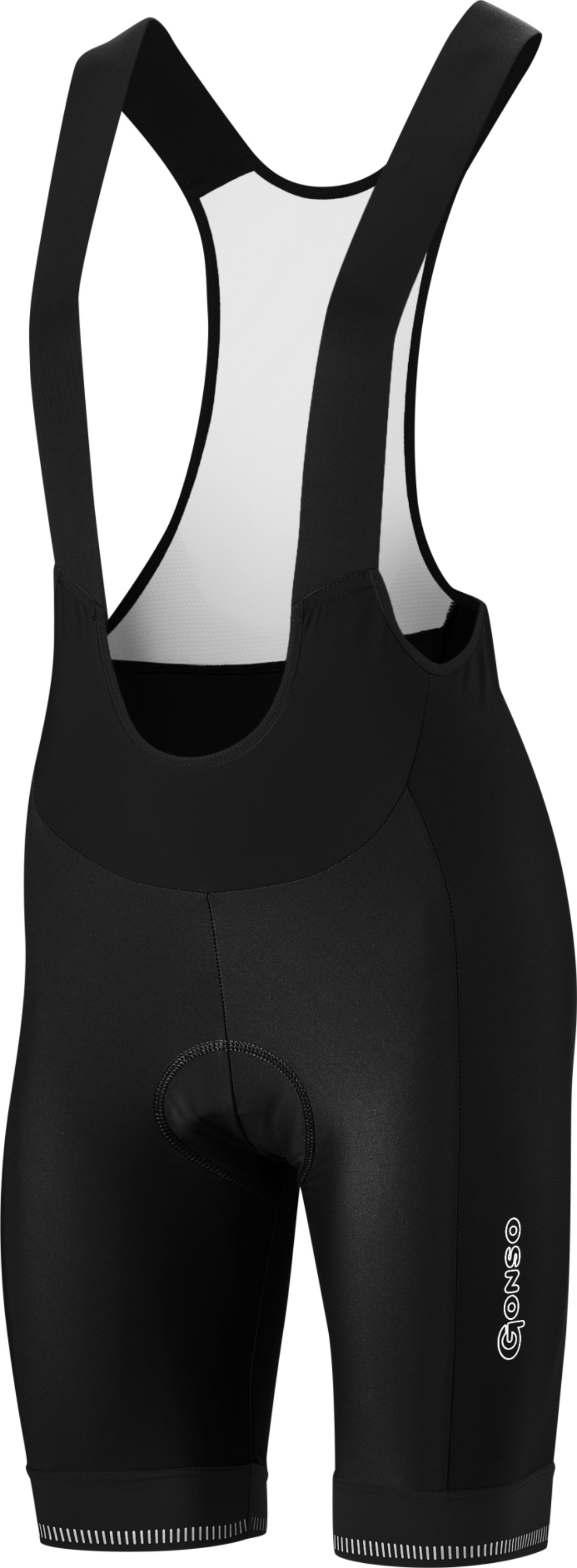 Gonso SITIVO cuissard à bretelles femme noir / vert vif