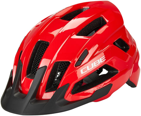CUBE STEEP Casque rouge brillant