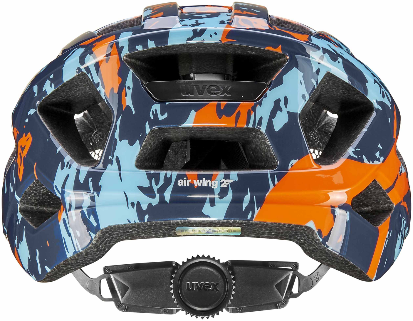 uvex Air Wing 2 casque enfant Papaye-Bubble Blue