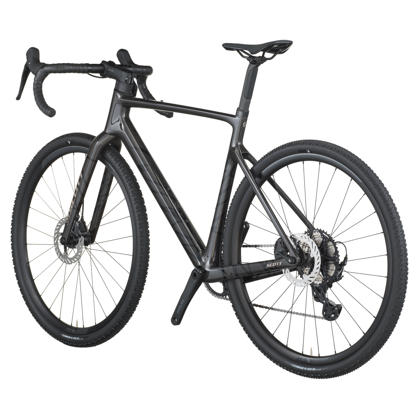 Scott Addict Gravel 30 carbone noir