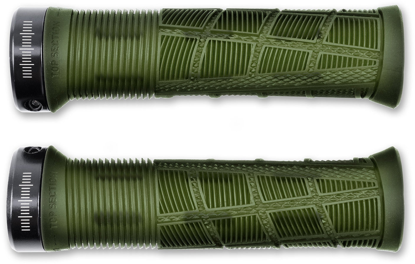 Poignées ACID DISRUPT olive translucide