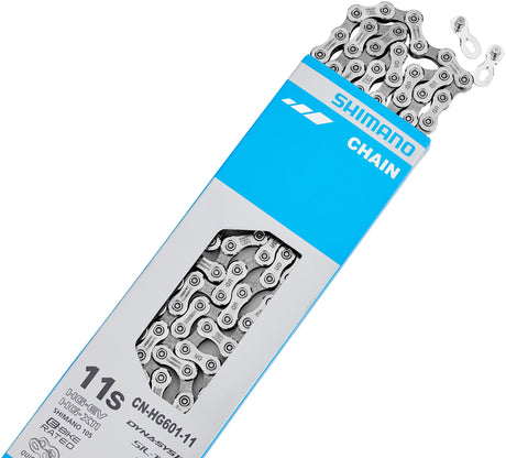 Chaîne Shimano CN-HG601 11 vitesses 138 maillons avec attache rapide