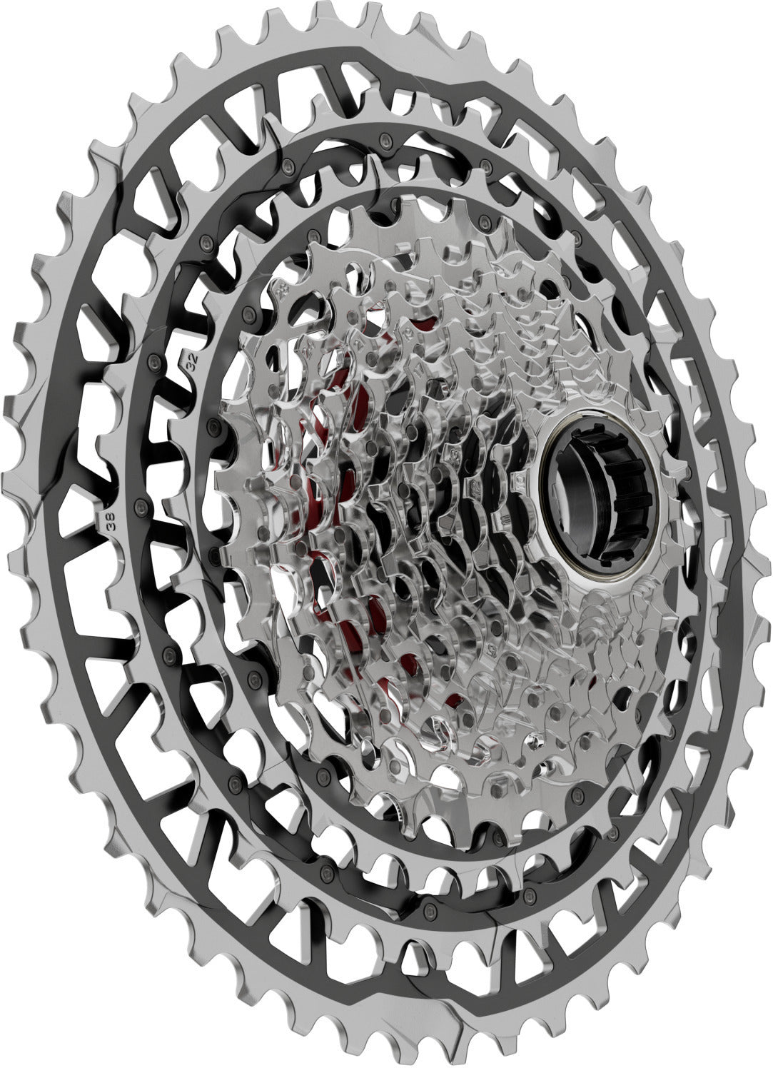 SRAM XG-1371 XPLR cassette 13 vitesses argent