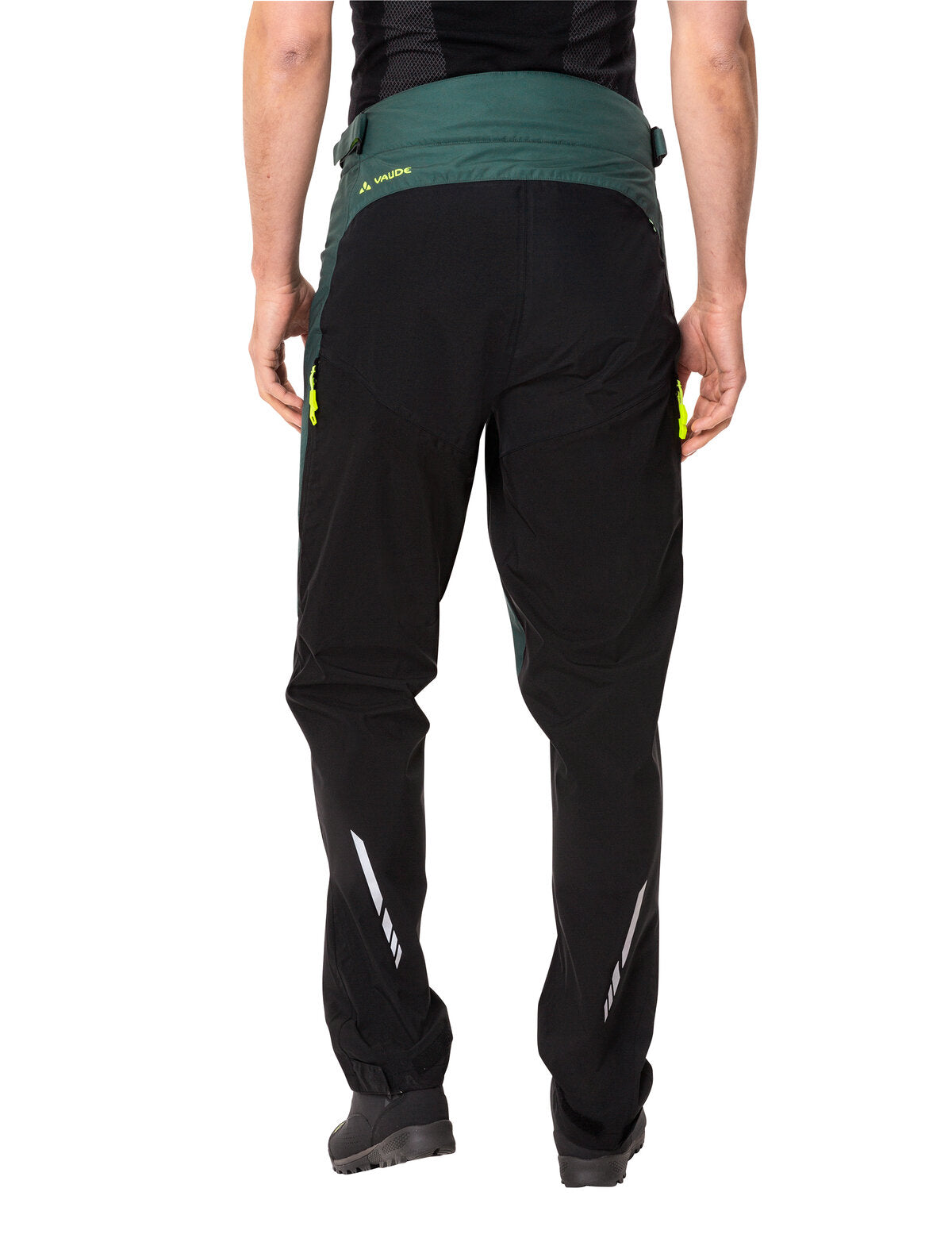 VAUDE Pantalon de pluie 2en1 Moab toute l'année pour homme vert