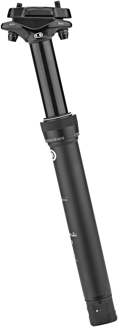 Crankbrothers Highline XC/Gravel Tige de selle télescopique Ø27,2mm noir
