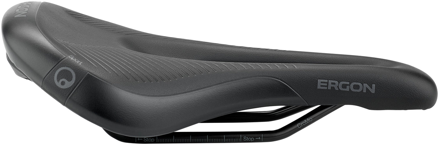 Ergon SM E-Mountain Sport Selle Femme noir