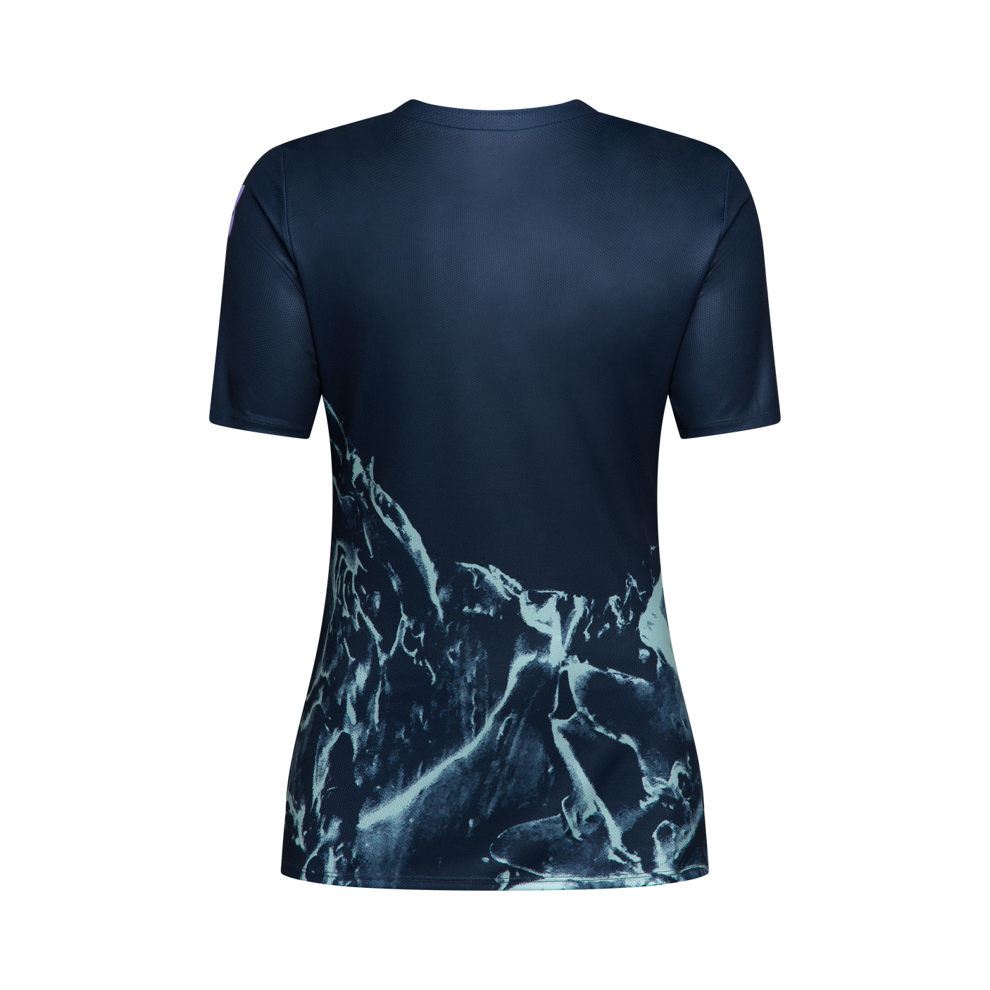 Fox W Ranger SS Maillot Img Print Bleu Arctique