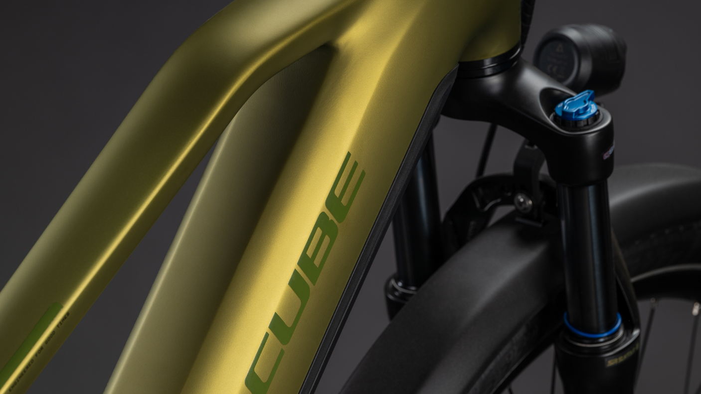 Cube Touring Hybrid Pro 800 Trapèze goldenlime´n´black (2026)