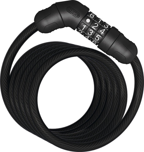ABUS Star 4508C/150 câble spirale noir