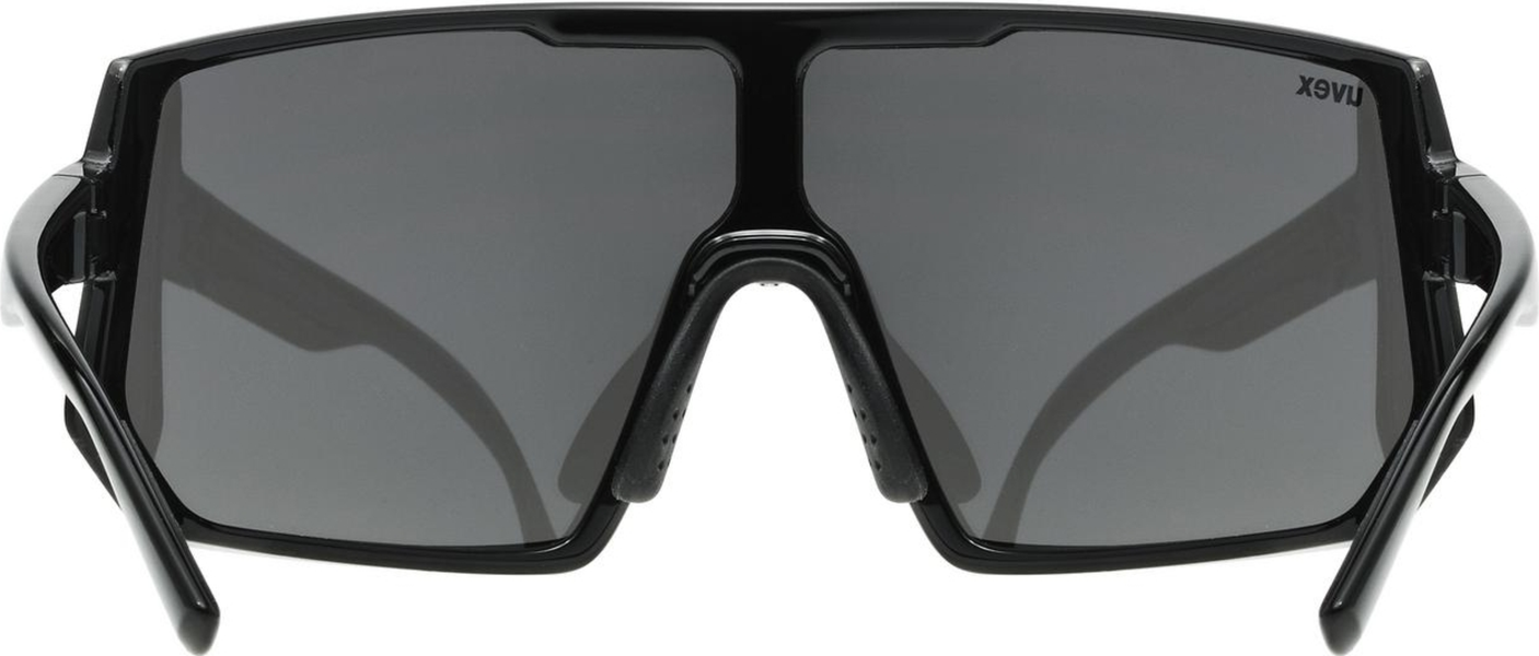 uvex Sportstyle 235 Lunettes de vélo Noir / Miroir Argent