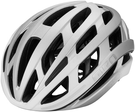 Casque Giro Helios Spherical mat blanc/silver fade