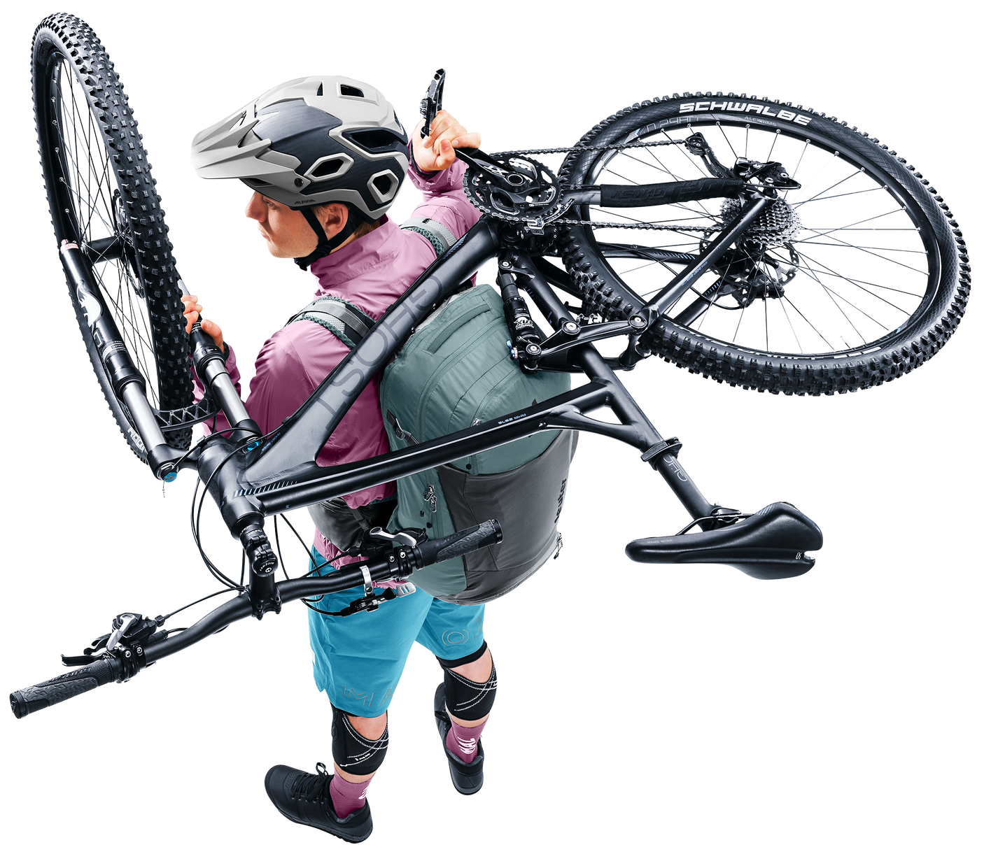 deuter Trans Alpine Pro 28 sac à dos vélo graphite-shale