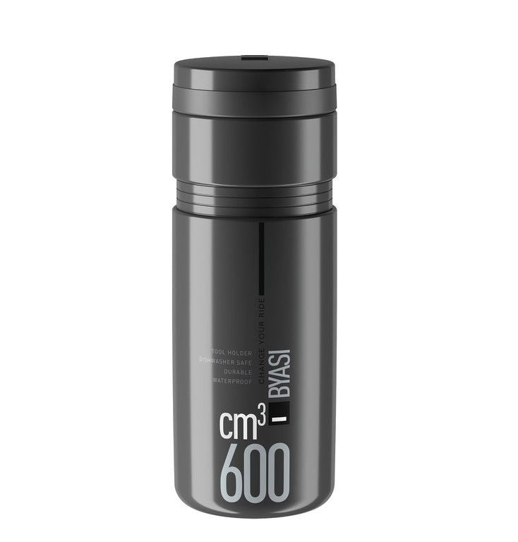 Elite Byasi Tool Bottle 600cm³ gris foncé