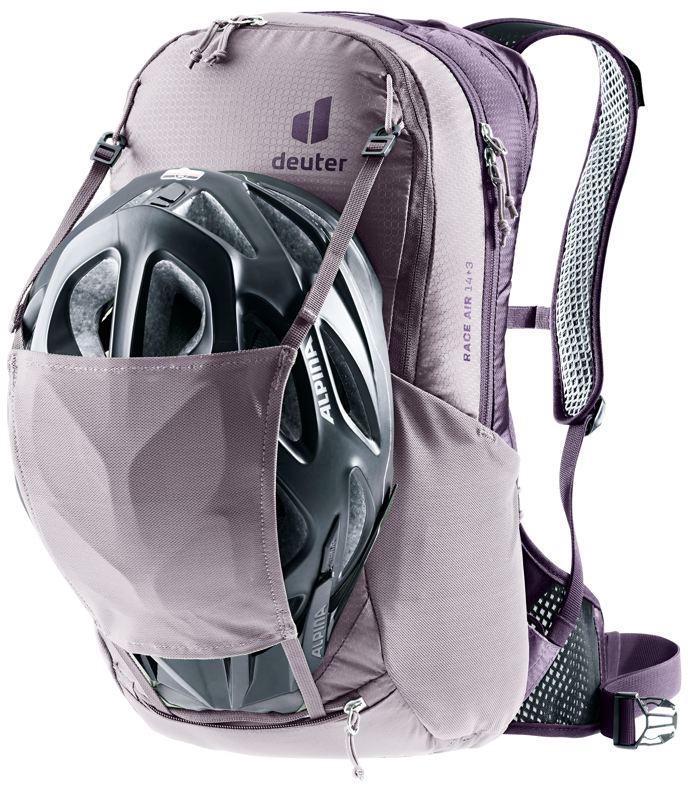 deuter Race Air 14+3 sac à dos vélo lavande-violet