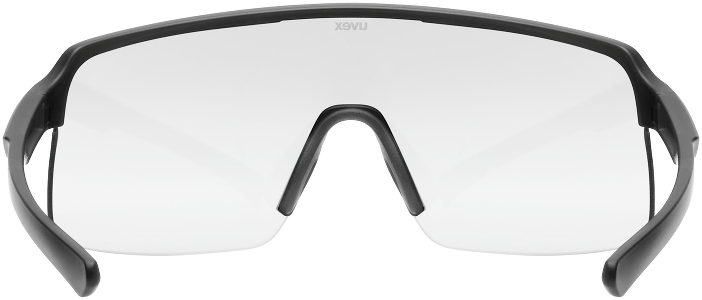 uvex Dyrt Lunettes de vélo Noir Mat / Transparent