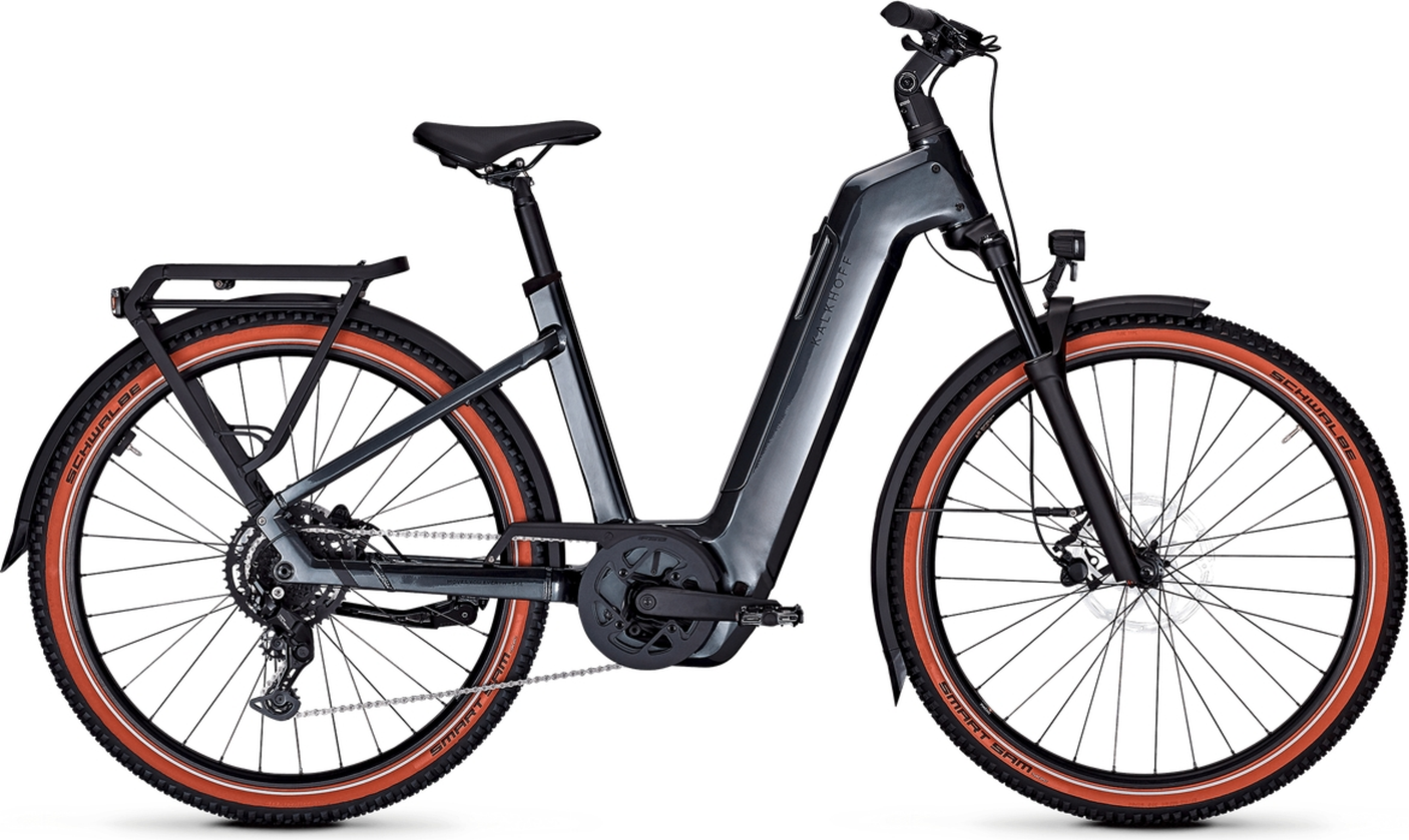 Kalkhoff ENTICE 5 SEASON|2 Wave 800 noir diamant brillant