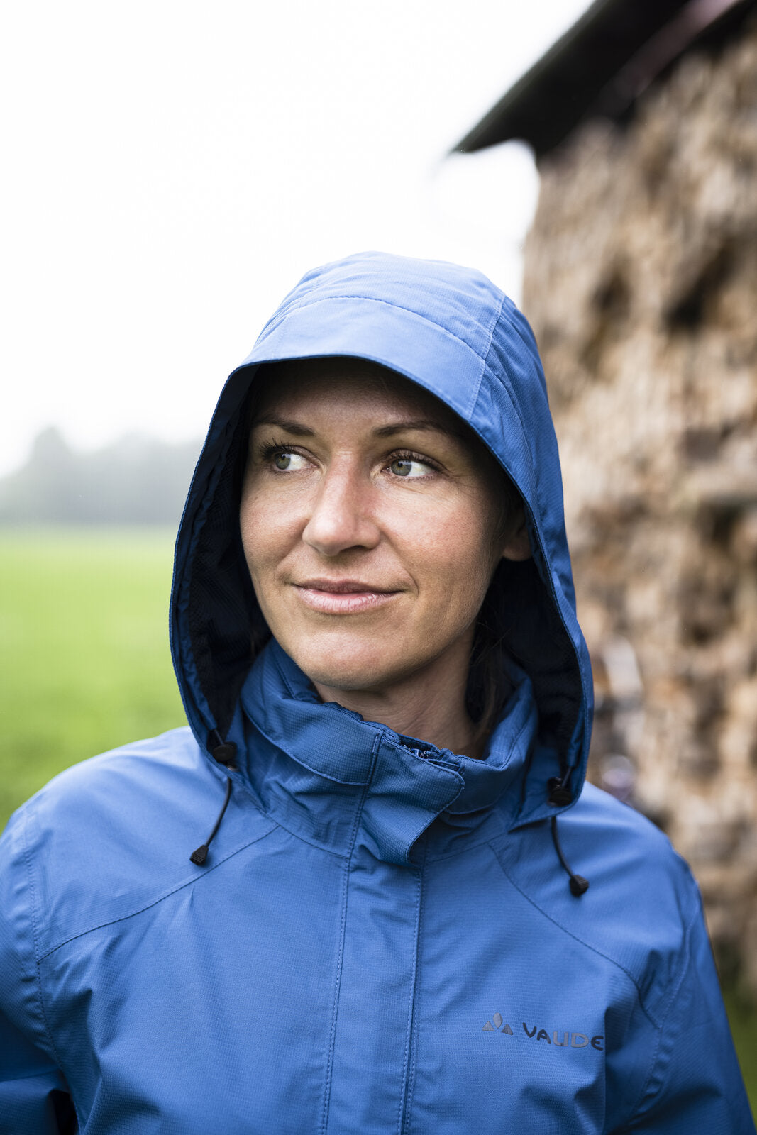 VAUDE Escape Veste Lumière Vélo Femme rouge