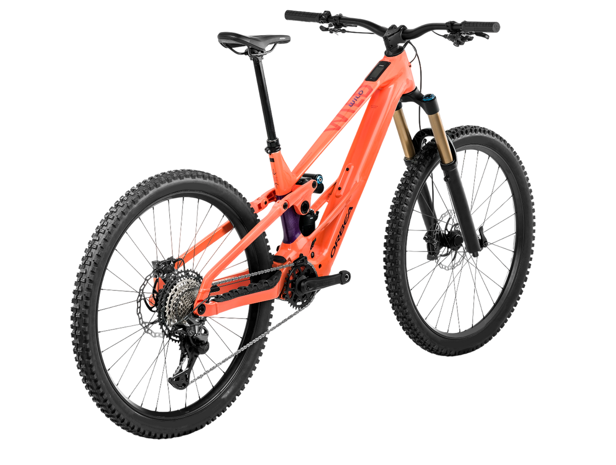 Orbea WILD LT H20 Orange Sauvage - Prune Royale (Brillant)