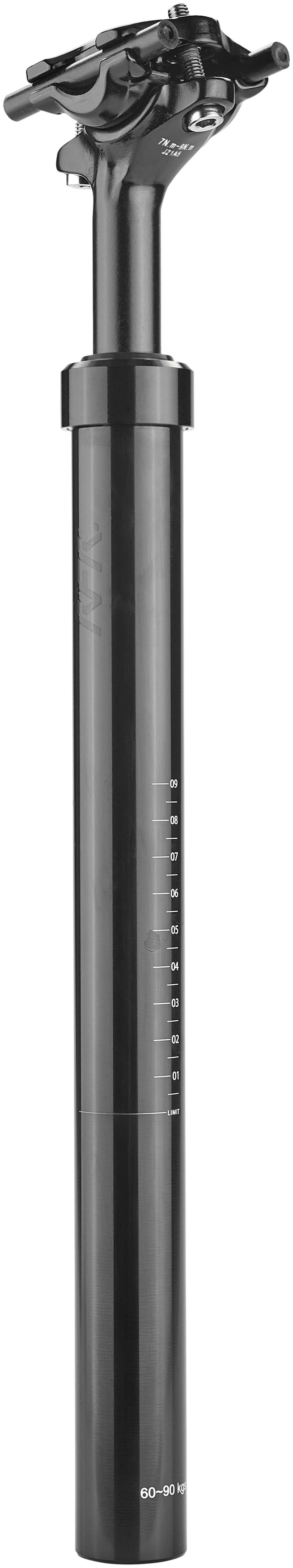 RFR Tige de selle suspendue (60 - 90kg) black